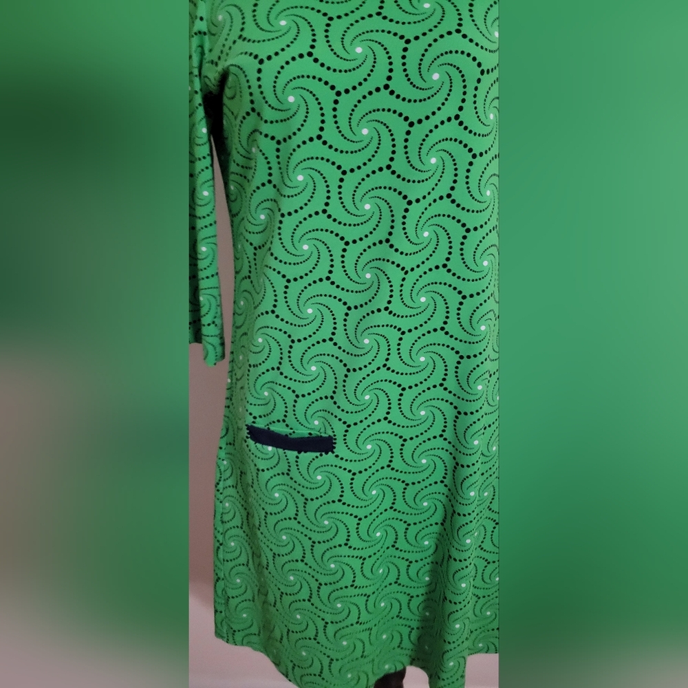 Melly M Green Dress Made In The USA Size S - Picture 6 of 8